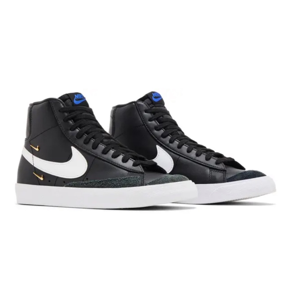 Nike Blazer Mid '77 SE Black Metallic Gold Sisterhood